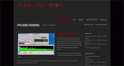 Desktop Screenshot of ghostboxhacks.com