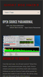 Mobile Screenshot of ghostboxhacks.com